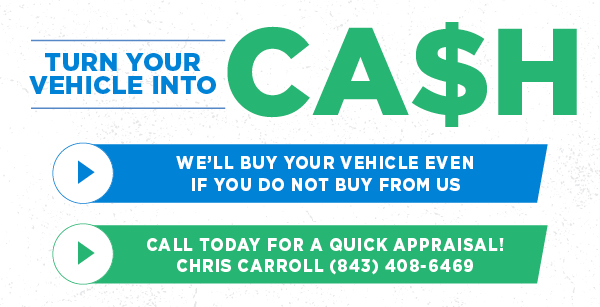 Turn You Car Into Cash - Chris Carroll 843-408-6469